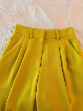 Gianni Bini Vibrant Lime Green Waistband Skirt